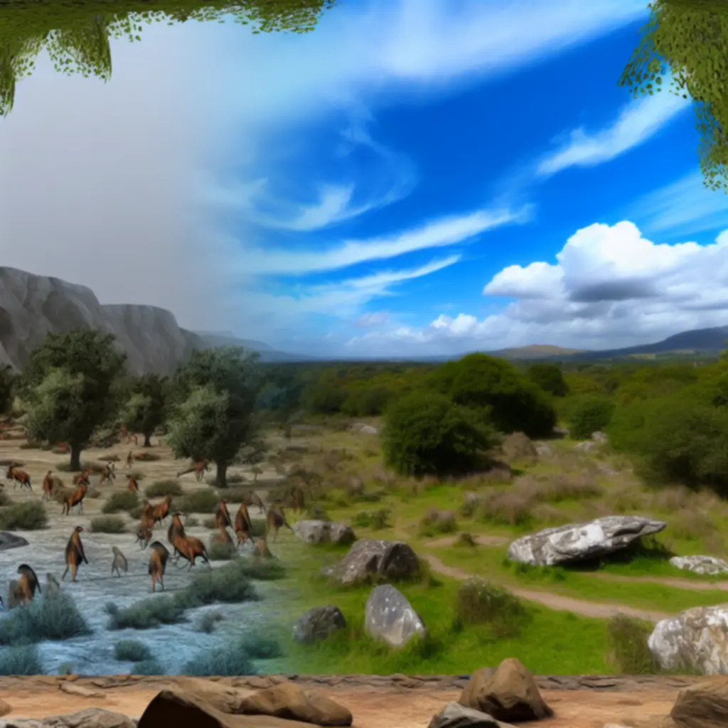 Dynamiczny cykl dnia i nocy oraz zmienna pogoda